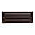 Elco Lighting ELST81BZ LED Brick Light with Angled Louver