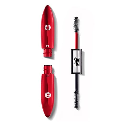 L'OREAL PARIS Máscara Lift XXL para un resultado efecto lifting, Máscara en 2 pasos para obtener más curvatura y densidad como en el salón de belleza, PRO XXL Lift, Negro, 1 unidad
