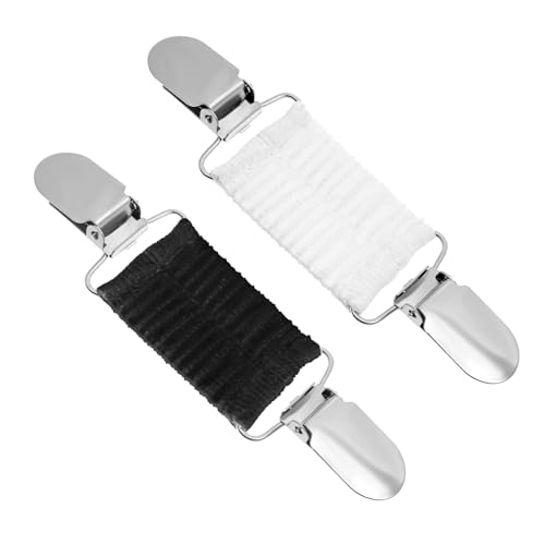 2Pcs Dress Clips Back Cinch, Vintage Sweater Shawl Clip for Women, Retro Cardigan Collar Scarf Clips to Tighten Dress
