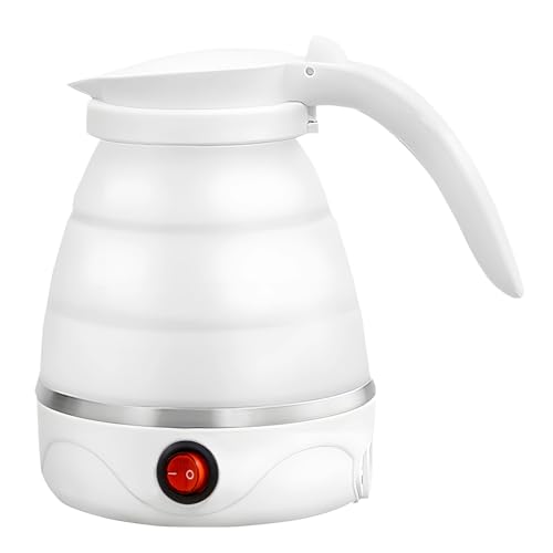 Hervidor eléctrico plegable portátil de 600 ml para viaje miniatura 1