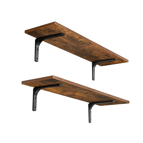 DINZI LVJ Long Wall Shelves, 23.6 Inch Wall Mounted Shelves