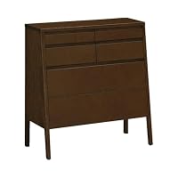 Amazon｜カリモク家具 QT2814 QT2814ME チェスト 幅786 天然木 脚付き