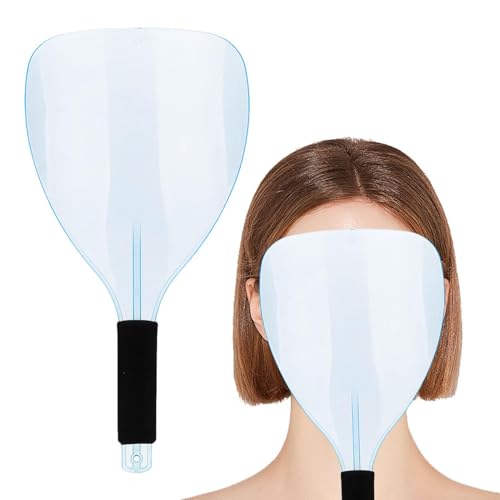 Bobina de peluquería | Herramienta profesional para el cabello para Bang Baffle | Protección facial, Gafas transparentes, spray para el cabello, protección ocular para peluquería en casa