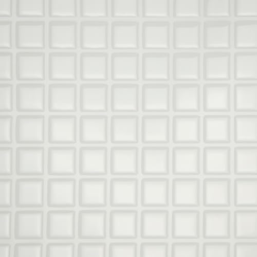 Tiles 3D Peel and Stick Wall Tile Stereoscopic Crystal White 10 Sheets