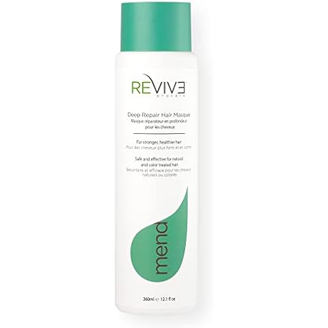 REVIV3 PROCARE Mend Hair Repair Mask - Deeply Moisturizing Keratin Mask for Dry & Damaged Hair – Color Safe Hair Mask – Hair Color Mask Prevents Split-Ends & Breakage – For All Hair Types (12.1 oz) Cover
