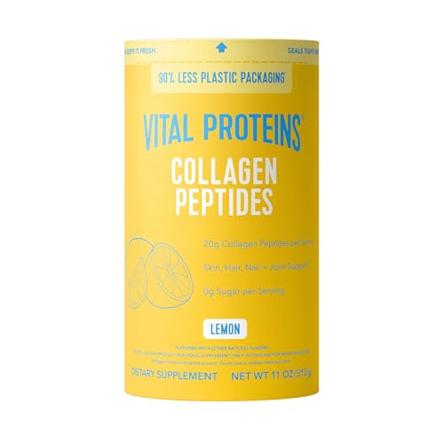 Image of Vital Proteins Collagen Peptides Powder, Collagen Supplements, Hair & Skin Health, 14 Servings, Lemon