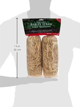 Summit Barley Straw Pond Clarifier Bales (2-Pack) and Summit Mosquito Dunks (6-Pack)