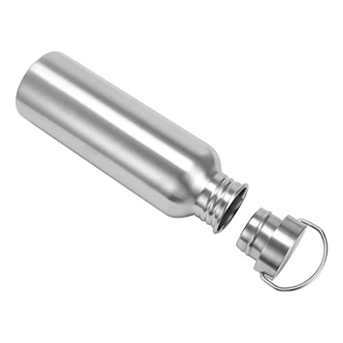 siduytin Botella de agua de acero inoxidable con aislamiento de pared Botellas deportivas al vacío Frascos deportivos Gimnasio Bebida Viaje Bicicleta Senderismo Camping, 750ML