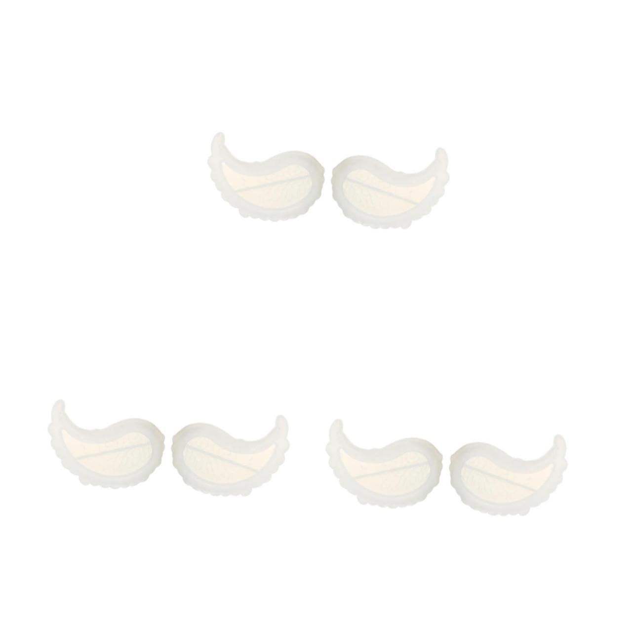 Angoily 3 Pares Molde de Silicona para Joyería con Diseño de Alas de Ángel para Creaciones Manualidades Diy