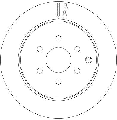 2x TRW HINTEN Bremsscheibe für NISSAN Pathfinder III (R51