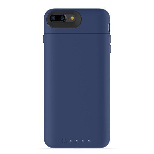 Image of ZAGG Mophie 3788 JPA-IP7P-BLU Juice Pack Wireless - Charge Force Wireless Power - Wireless Charging Protective Battery Pack Case for Apple iPhone 8 Plus and iPhone 7 Plus - Blue