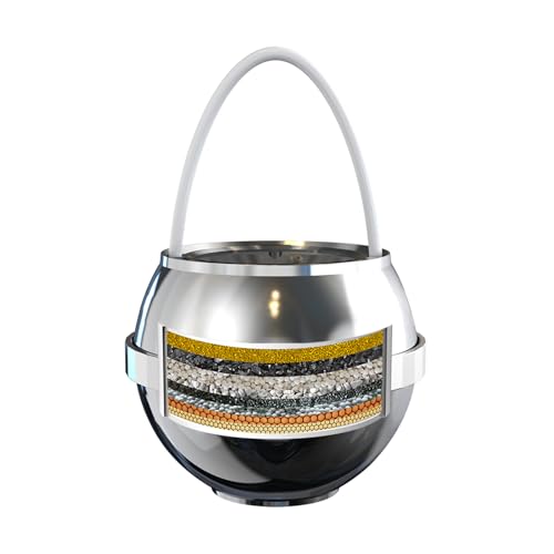 Bathtub Water Filter for Tub with Overflow,2,500 Gallons of Filtration,8 Stages Bath Filter,Remove...