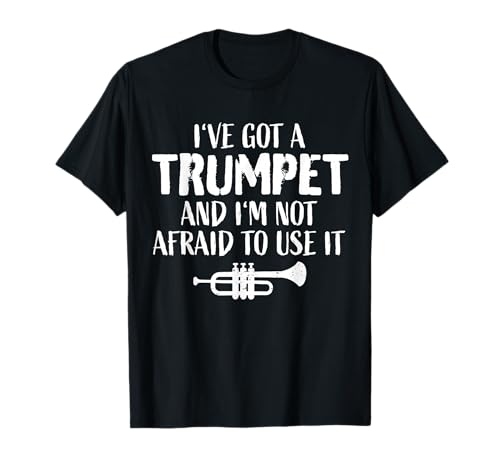 Funny Trumpeter Saying Trumpet Player I My Trumpet T-Shirt