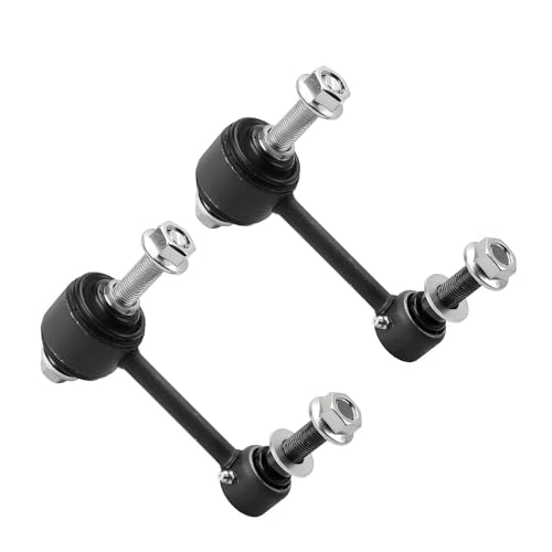 Image of Detroit Axle - 8pc Front End Kit for 2016-2020 Dodge Durango Grand Cherokee, 2 Upper Control Arms with Ball Joint 2 Outer Tie Rods 2 Lower Ball Joints 2 Sway Bars 2017 2018 2019 Replacement