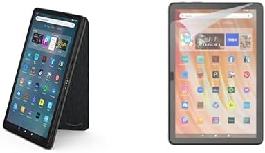 Fire HD 10 Case (Black) + Screen Protector Bundle