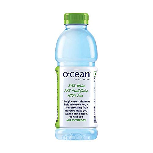 Image of O'CEAN Fruit Water Crispy Guava flavor enriched with vitamins, electrolyte & glucose| 500ml | Pack of 6
