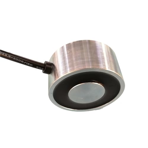 Petit électro-aimant de maintien circulaire 12v DC pour système de tri robotisé - 3