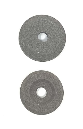 Cutlery Mania Hobart Sharpening Stones, Set of 1 Truing and 1 Grinding Stone for Hobart 1612, 1712 models