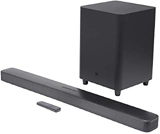 JBL Bar 5.1 Surround Sound Bar - Entertainment System, Streaming Capabilities and Subwoofer, Compatible with Amazon Alexa, in Black