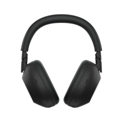 Image of Sony WH-1000XM6 Wireless Bluetooth Headphones with Noise Reduction Black, Unique Hi-Res Sound, Comfortable, Foldable Design, Durable Case, 30 Hours Battery Life, iOS & Android - Black