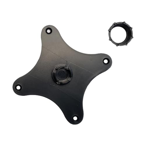 Soporte for monitor Vesa75 con distancia entre orificios y ajuste de ángulo libre, adaptador portátil de cabezal esférico de 17 mm, soporte estable for TV.(Black)