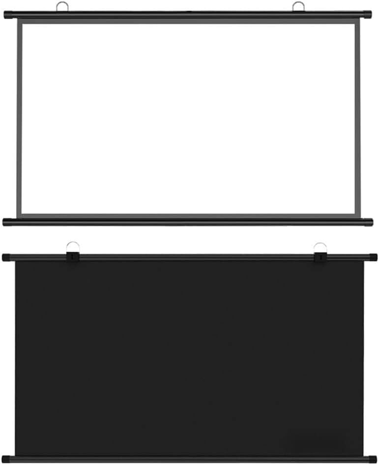 Pantalla de proyección para cine en casa que elimina las arrugas en pared de 60 pulgadas