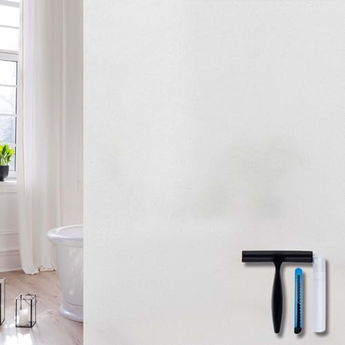 Volcanics Fensterfolie Blickdicht 75x200cm mit Montagewerkzeug,...