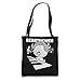 Funny Beethoven Cute Bear Playing Piano Classical Music Pun Tote Bag