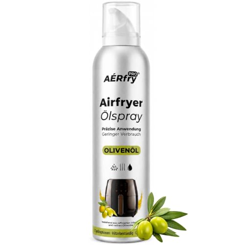 AÉRfryPRO Olivenöl Spray Ölspray für Airfryer Braten Grillen & Kochen