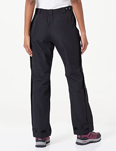McKINLEY Damen Billow Ii Regenhose, Schwarz, 40 EU