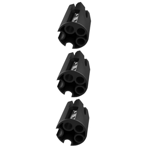 Angoily 3pcs Eyebrow Pencil Sharpener Brow Sharpening Tool Easy to Use Makeup Supplies
