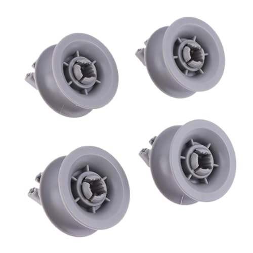 4 rollos de cesta para lavavajillas, ruedas superiores para accesorios de lavavajillas