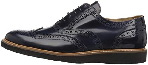 Bugatchi Men's Derby Oxford, Blue/Blue, 9.5 Medium US | Image 7