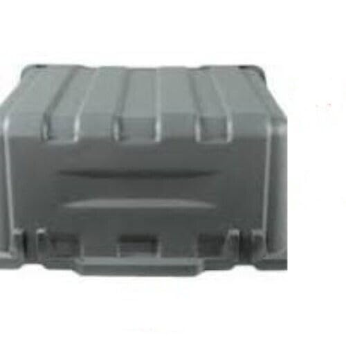 COVIND Copertura per batteria Eurocargo Tector 2003, 525 x 520 x 219, Vinile, Plastica, Chiave