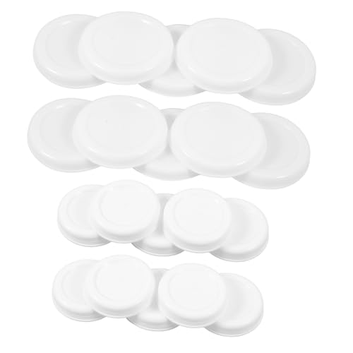 NAMOARLY 50pcs Paper Tube Mailing Tube Cap Round Plug Caps Kraft Shipping Tube Cap End Plugs for Mailing Tubes Round Paper Tube Caps Small Plugs for Mailing Tubes Cardboard Tubes Caps White