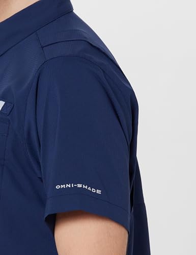 Image of Columbia Men Omni-Wick Tamiami II Hiking and Trekking Short Sleeve Shirt