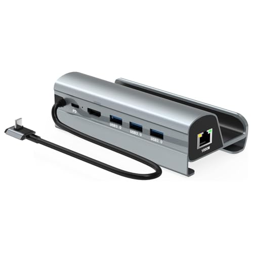 Station d'accueil TV contre les câbles emmêlés avec hub dock pour tablette