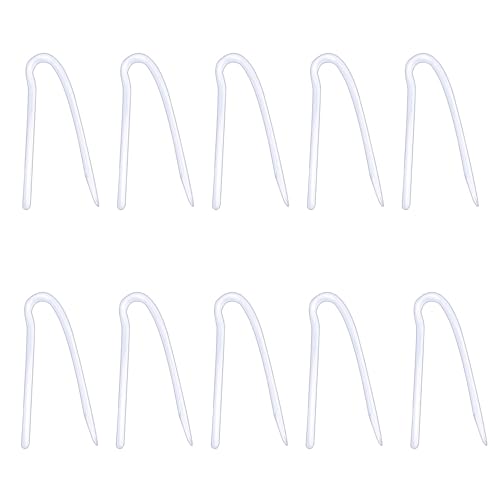 10pcs Hearing Aid Tubes,Lightweight Hearing Aid Tubes NHS, Suitable for Most Hearing Aids Tubes, Flexible Hearing Aid Tubing Replacement Professional Hearing Aid Supplies for Seniors