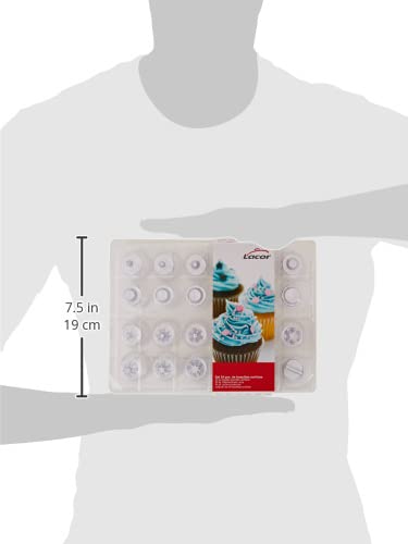 Lacor Acrylic Nozzles Set, White