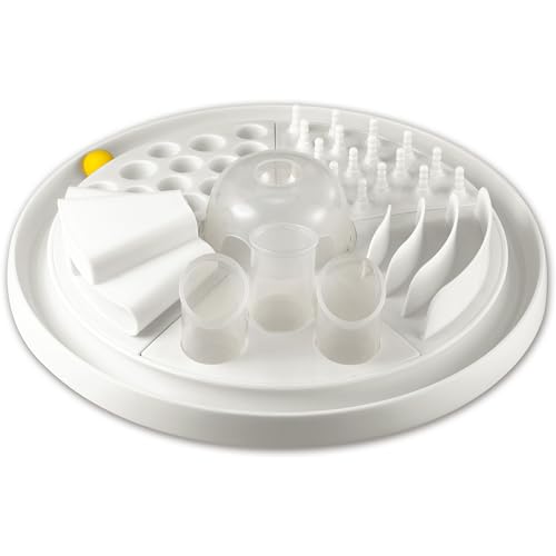 Bayer Design Love, Edupet Katzenspielzeug Center, intelligentes Futterspiel/Activity Board - 05005AA, weiß
