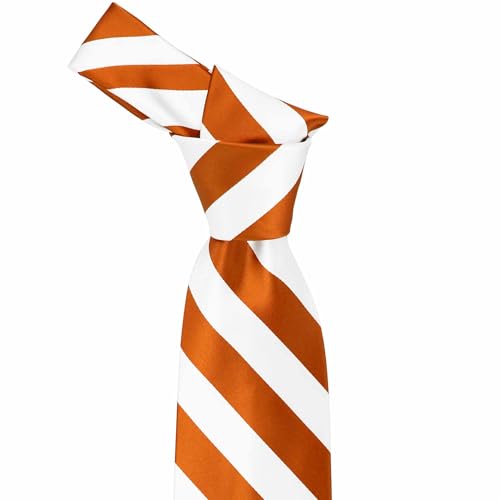 Image of tiemart Men's Striped Tie Standard Length