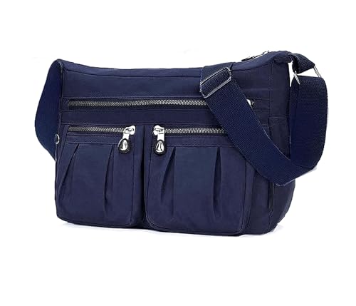 Sac à bandoulière imperméable nylon femme protège vos objets de l'humidité