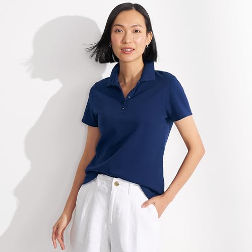Lands' End Women's American-Grown Supima Cotton Polo Shirt4