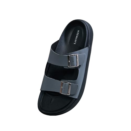 Image of Neeman's PureWhoosh Flow Sandals for Men | Double-Buckle Comfort | Lightweight, Flexible & Stylish Everyday Wear