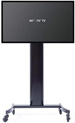 Soporte de TV de madera curva para pantalla de 40 a 70 pulgadas, negro miniatura 5