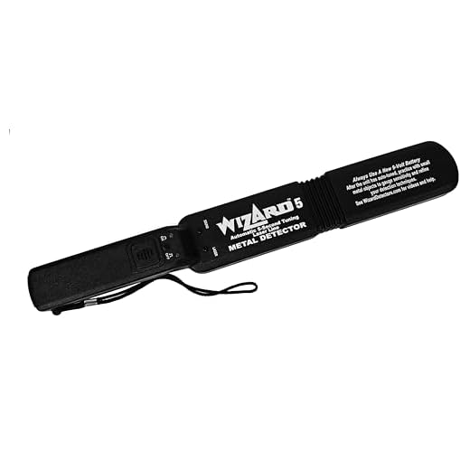 Security Wizard 5 Auto Tune Laser Line Metal Detector Wand