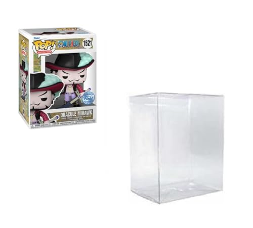 Funko One Piece Dracule Mihawk Exclusive Pop Vinyl Figure Bundled with Pop Protector 1521