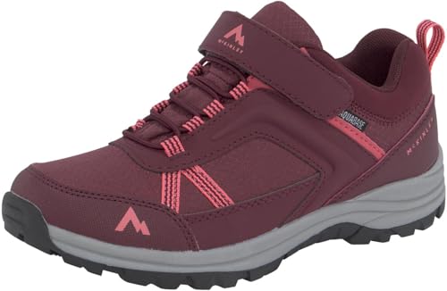 McKinley Unisex Kinder Maine Ii Walking-Schuh, Red Wine Charcoal Re, 34 EU