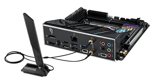 ROG STRIX B760-I GAMING WIFI Intel® B760 LGA 1700 Scheda madre mini-ITX, DDR5, PCIe 5.0 x16 SafeSlot, 2 slot PCIe 4.0 M.2, 2.5G Ethernet, USB 3.2 Gen 2x2 Type-C®, AEMP II, Aura Sync RGB - Scheda madre - Immagine 9