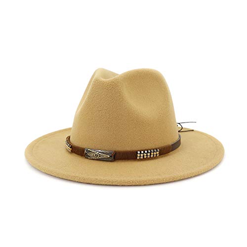 2019 Damen Wintermütze, Fedorahut für Damen, Reisen, breite Krempe, Wollfilz, Fedora-Hut, Papa, Fascinatoren, breite Krempe, Herbst, Winter, Kirche, Stoff, Paten, Jazz Cap Cover